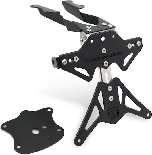 Barracuda Foldable Motorcycle License Plate Holder