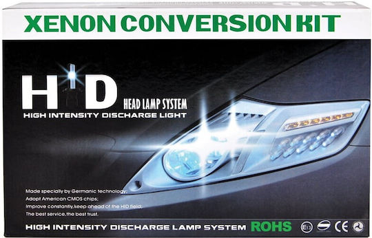 Autoline Car Xenon Kit HID Kit Xenon H3 35W 12V 6000K Cold White