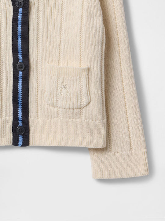 Cardigan pentru copii ivory frost