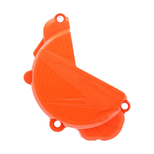 Polisport Motorcycle Engine Cover Protector Orange