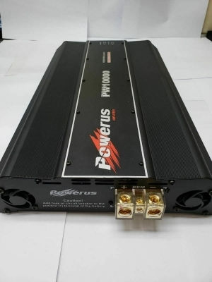 Powerus Powerus Car Audio Amplifier 1 Channel Class D 90000.03