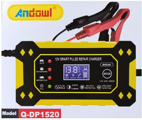 Andowl Qdp1520 Car Battery Charger 12V