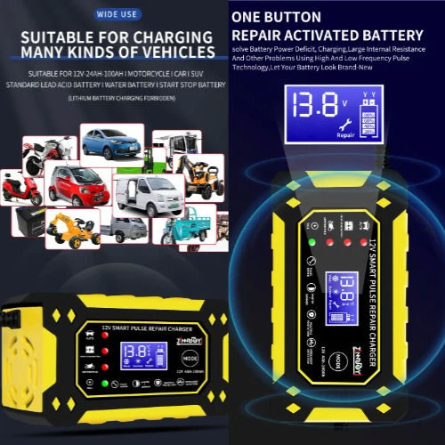 Andowl Qdp1520 Car Battery Charger 12V