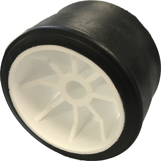 Eval Roller for Trailer 110x68x17mm White