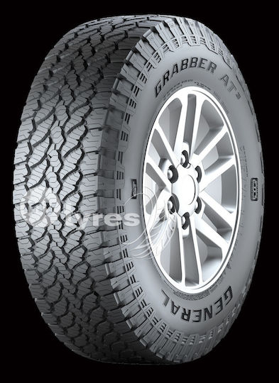 General Tire Grabber AT3 255/65R17 114S FR Anvelopă 4 Anotimpuri pentru 4x4 / SUV Auto