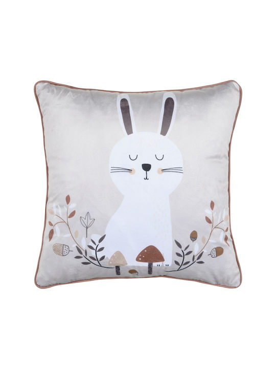 Decorative Double-Sided Pillow 40x40 S-f Gabin Blanc C0d324005 40x40