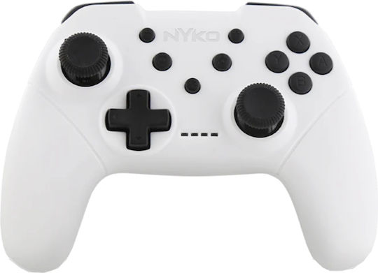 NYKO Mini Core Ασύρματο Gamepad για Android / PC / Switch Λευκό