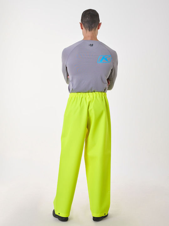 Anorak Way Men's Waterproof Riding Pants Fluo Yellow
