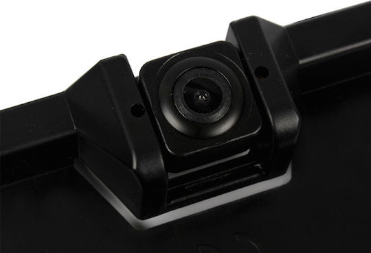 Andowl Car Parking System License Plate Frame with Camera / Buzzer and 2 Sensors in Black Color