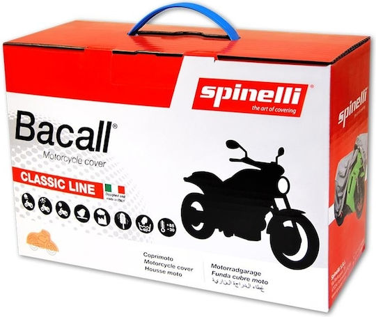 Spinelli Κουκούλα Μηχανής Αδιάβροχη Bogard E Μ560xΥ344εκ.