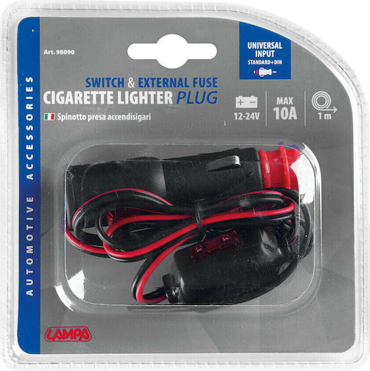 Lampa Car Cigarette Lighter Adapter 12V - 24V