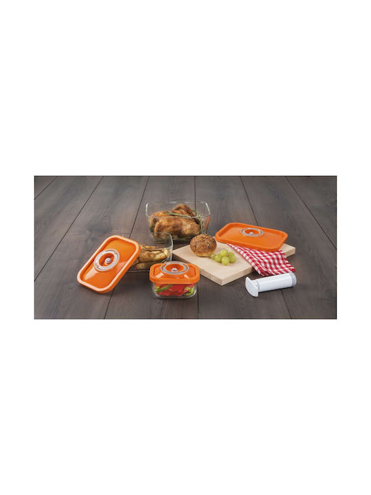 Status Lunchbox Glas Orange 500ml 1Stück
