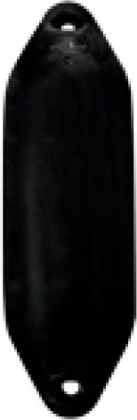 Oceanfenders Μπαλόνι Σκάφους Utility U4 Μπαλόνι Σκάφους 19x64cm Μαύρο Μαύρο