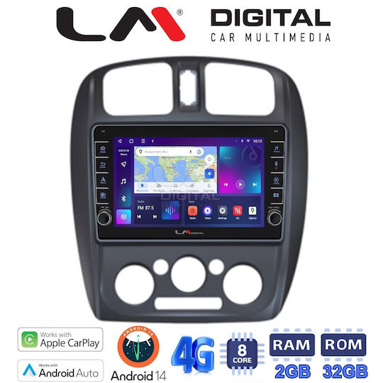 LM Digital Ηχοσύστημα Αυτοκινήτου για Mazda 323 1999>2004 (Bluetooth/USB/WiFi/GPS/Apple-Carplay/Android-Auto)
