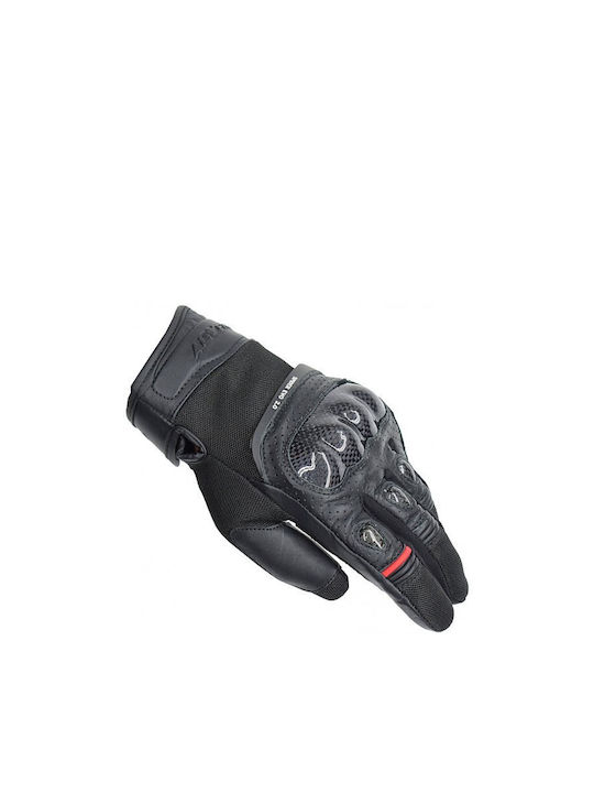 Spider Evo 2.0 Carbon Winter Men's Motorcycle Gloves Black/Fluo Yellow