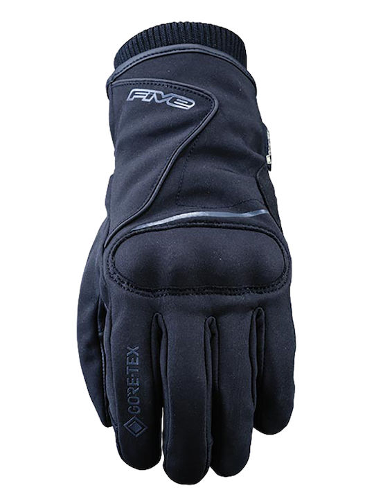 Five Stockholm GTX Winter Men's Motorcycle Gloves Waterproof Black