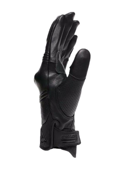 Dainese Folgor Καλοκαιρινά Ανδρικά Γάντια Μηχανής Δερμάτινα Μαύρα