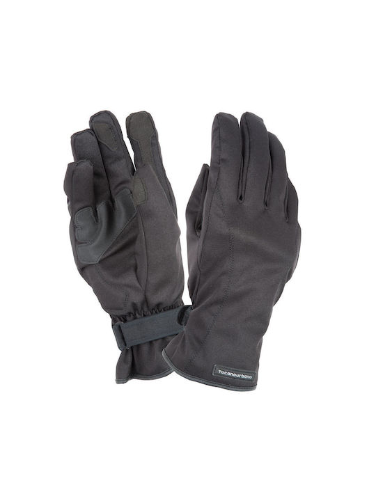 Tucano Urbano Ginko 2G Winter Herren Motorradhandschuhe Wasserdicht Schwarz
