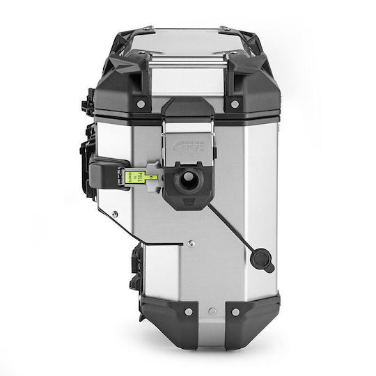Givi Trekker Monokey Πλαϊνή Βαλίτσα Μοτοσυκλέτας Δεξιά Αλουμινίου 33lt σε Μαύρο Χρώμα