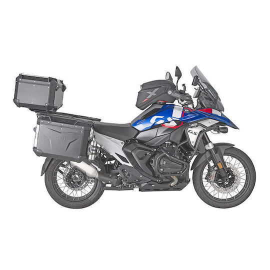 Givi Aluminium Monokey Motorcycle Hard Side Case Right 37lt in Black Colour