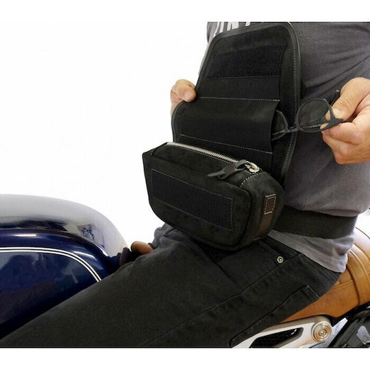 Unit Garage Motorcycle Handlebar Bag 3.4lt Black