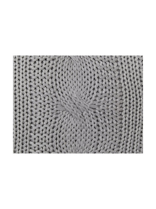 Set 2 Baumwoll-Zierkissen Dunkelgrau Constylis 45 x 45 cm Lumarko