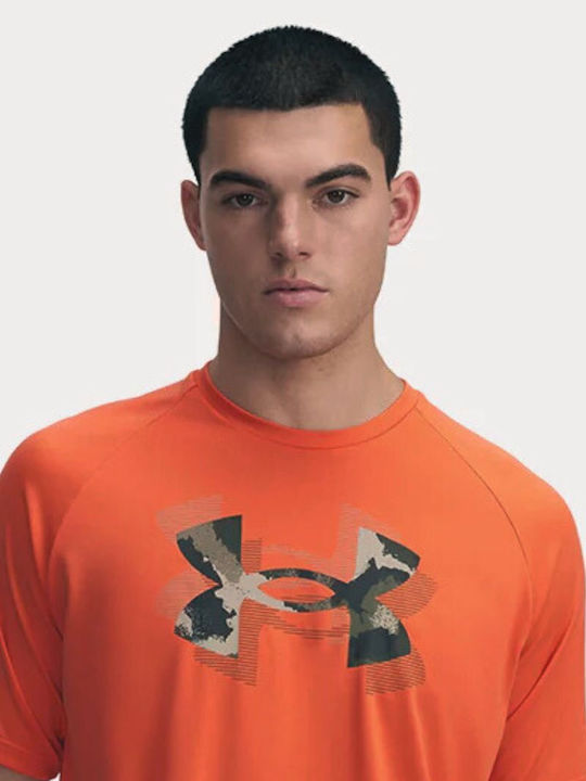 Αθλητικό T-shirt Πορτοκαλι