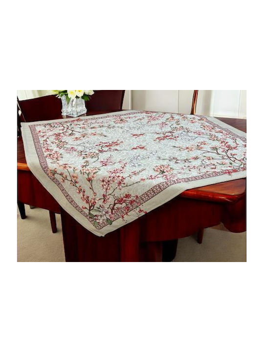 Linea Home Καρέ Τραπεζομάντηλο Σετ 5τμχ Sonora Πολύχρωμο
