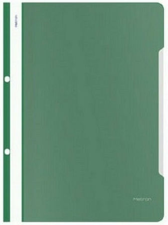 Metron Clipboard with Spring for Paper A4 Green 1pcs