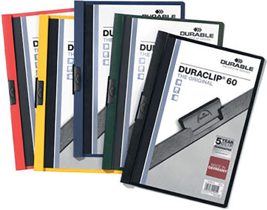 Durable Clipboard with Clip Conference for Paper A4 Blue 1pcs