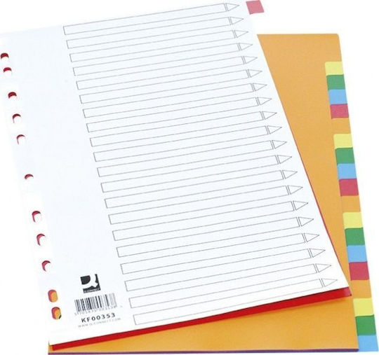 Q-Connect Mappe für Papier A4 Weiß 1Stück