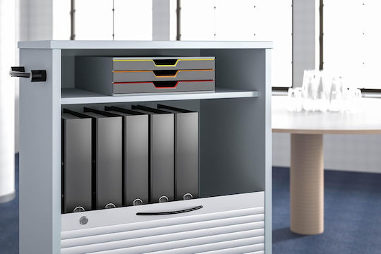 Rezistent Mehrfbg Schubladenbox Varicolor 3fächer