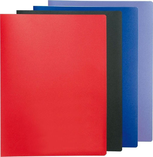 Q-connect Q-connect Presentation Folder Pp A4 380 Micron 10 Sleeves Blue