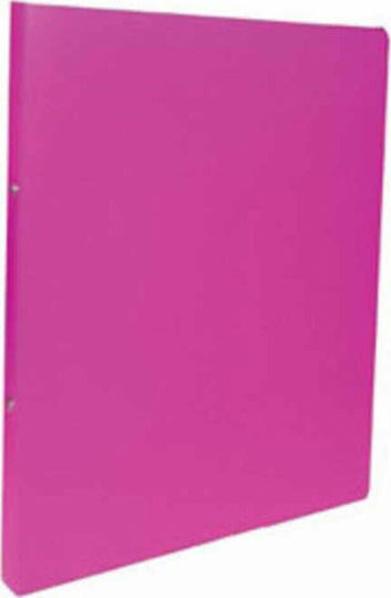 Typotrust Clipboard with 2 Rings 2/32 for Paper A4 Fuchsia 1pcs