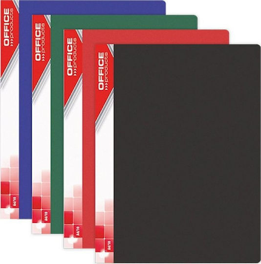 Folder Office Products Office Products Pp A4 620 Microns 20 Sleeves Red