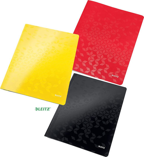 Workbook Wow A4 Yellow Cardboard Leitz 30010016