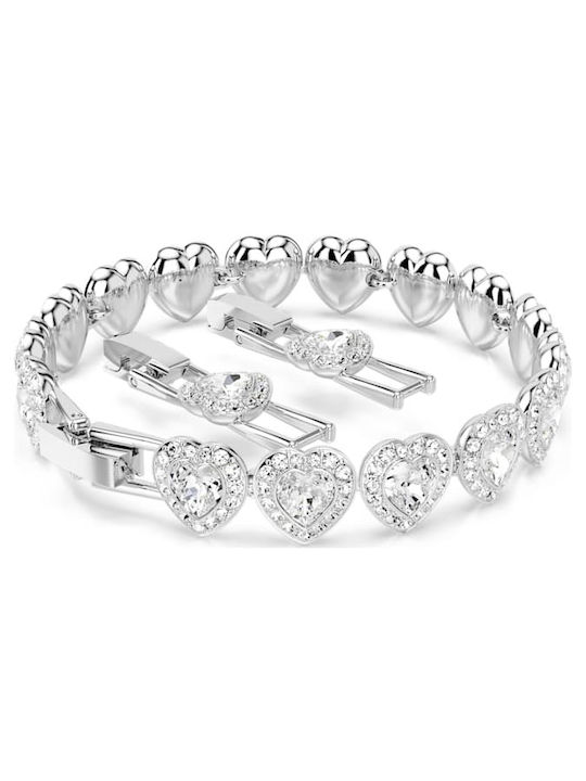 Swarovski x Ariana Grande Tennis Γυναικείο Βραχιόλι Ριβιέρα 21.8cm