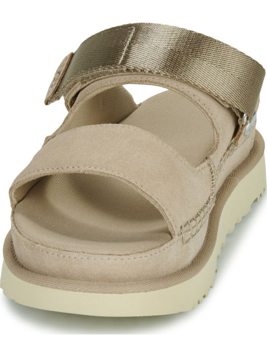 Women's Platform Shoes Beige