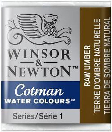 Winsor & Newton Cotman Акварелна Боя 554 Raw Umber