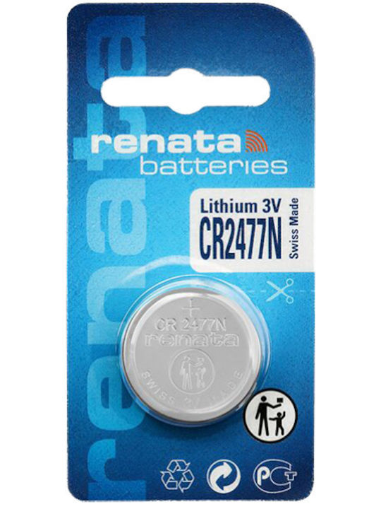 Renata Μπαταρία Λιθίου Ρολογιών CR2477N
