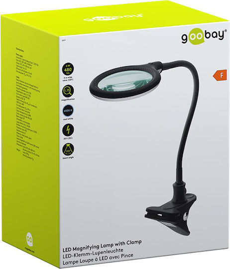 Goobay Tabletop Magnifying Lense with Light 1pcs