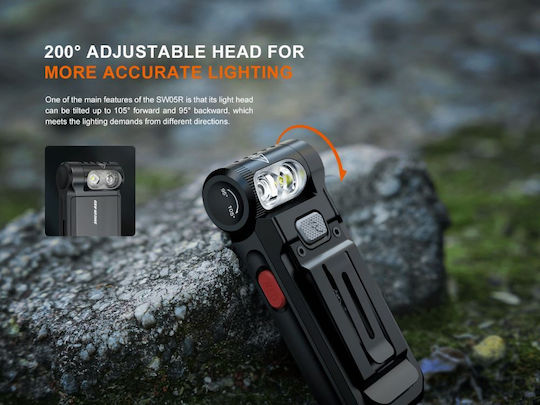Fenix LED IPX6 с Максимална Яркост 200лм Зелен