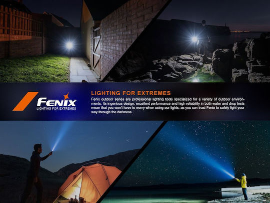 Fenix LED IPX6 с Максимална Яркост 200лм Зелен