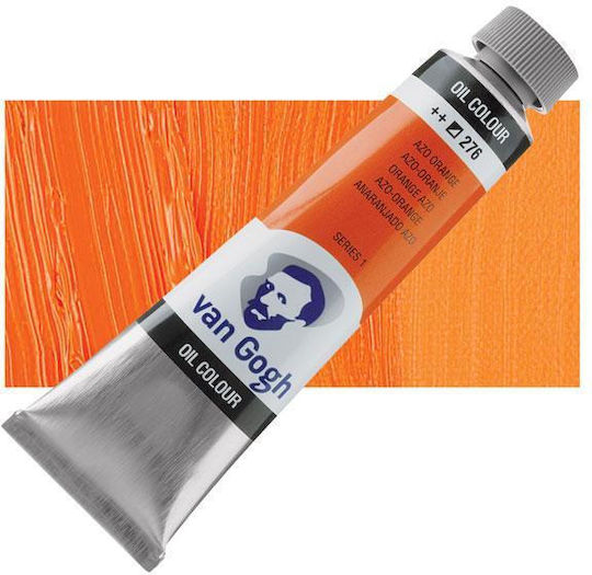 Royal Talens Oil Colour 20ml Van Gogh Azo Orange 3s