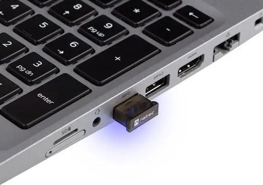 Natec Fly USB Bluetooth 5.0 Adapter με Εμβέλεια 20m