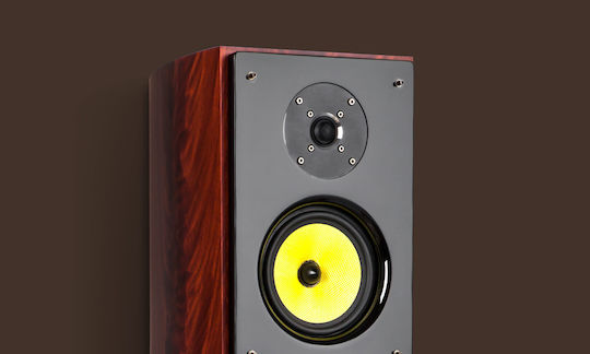 Kruger & Matz Km0532 Αυτοενισχυόμενα Ηχεία με Bluetooth 200W (Ζεύγος) Καφέ