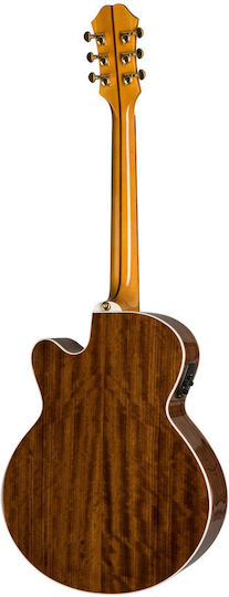 Epiphone Ακουστική Κιθάρα J-200 EC Studio Parlor Cutaway Natural