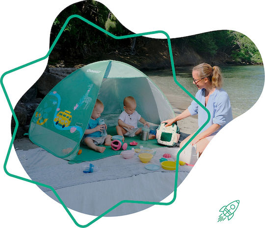 Badabulle Forest Bus Pop Up Παιδική Πράσινη