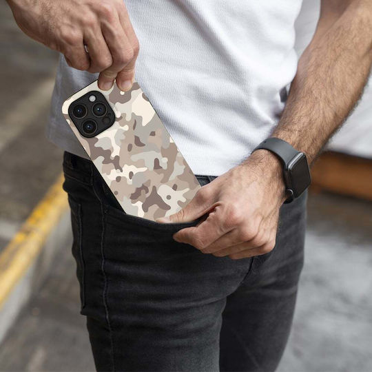 Sonique Camouflage Army Series Case for Realme 12 5G Realme 12x Beige