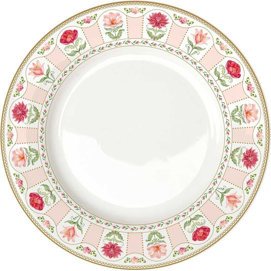 Marva Plate Shallow made of Porcelain Pink 26.5cm Marva Plate Shallow made of Porcelain Pink 26.5cm